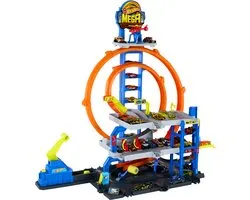 Hot Wheels Mega Loop Garage - Racebaan
