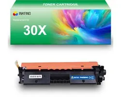 INKFIND 30X (CF230X) Tonercartridge compatibel met HP 30X CF230X - 1-pack Zwart