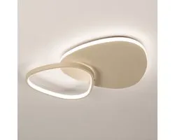 Lumidora Plafonnier 75627 - Plafonnier - STELLA - 2 Lumières - LED intégrée - 30.0 Watt - 3000 Lumen - 2700 Kelvin - Beige - Métal - Avec variateur