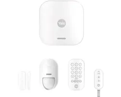 Yale - Slim Alarmsysteem Starterskit - Wit - Abonnement Optioneel