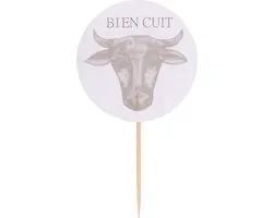 Steakmarker bien cuit (well done) - 250 st/ds.