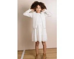 NONO N512-5803-020_116 Meisjes Jurk Milly - Maat 116