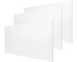 Plaque Avant de Radiateur Plat Belrad 500x600mm Blanc