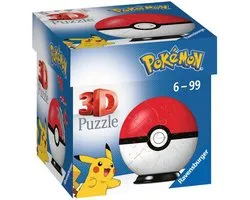 Ravensburger 3D Ball Puzzles 54 stukjes - Poké Ball / Pokémon