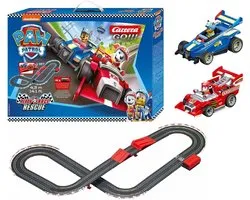 Carrera Go!!! Racebaan - GO!!! PAW Patrol - Ready R Rescue - Chase vs. Marshall - 4,3m