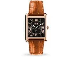 Ice Watch ICE smart TK 2.0 - Rose-gold - Cognac croco 025383 Horloge - Leer - Bruin - Ø 37 mm