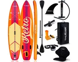THUNDER RETRO SUP Board - Opblaasbaar - 320 cm - Complete Set