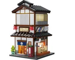 CADA – 1195-delige bakstenen bouwset – Izakaya met LED