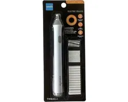 Bovista Elektrische Gum - Doezelaar - Electrische - Electric Eraser - Wit