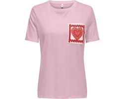 ONLY - ONLUMA S/S REG TEE CS PR JRS T-shirt Dames