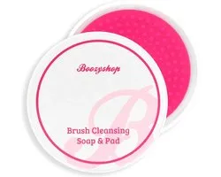 Boozyshop Makeup Brush & Sponge Cleansing Soap & Pad