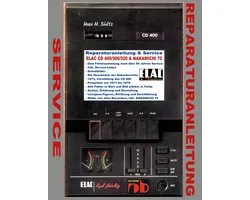 Reparaturanleitung & Service ELAC CD 400/500/520 & NAKAMICHI 70