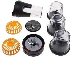 Bosch MUZ45XTM1 TastyMoments - Ensemble mélangeur et hachoir - Accessoire pour robots de cuisine MUMX, MUM4, MUM5 et MUM8