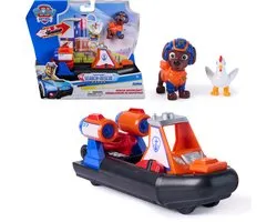 Spinmaster PAW Patrol - Search & Rescue - Zuma's hovercraft met 2 figuren & voortstuwingsfunctie - Speelgoedvoertuigen