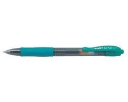 Pilot G2 Gel Ink Rollerball pen – Doos van 12 gelpennen - Medium Tip - Turquoise