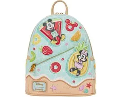 Disney Loungefly Backpack Mickey & Minnie Beach Fun