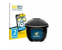 BROTECT - Screenprotector voor Moulinex Cookeo Touch - Folie Beschermfolie transparant 2 Stuks