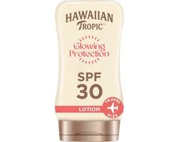Hawaiian Tropic | Glowing Protection Lotion SPF 30 UVA + UVB Protection, 100 ml | Travelsize