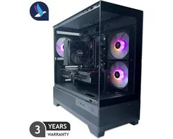 PC de Gaming Diamond VI RVB | AMD Ryzen 7-7800X3D | AMD Radeon RX 9070 XT - GB GDDR6 | 32 Go de mémoire DDR4 | SSD 1 To - NVMe | Windows 11 Pro