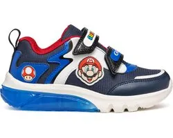 GEOX J CIBERDRON BOY Unisex Sneakers - NAVY/ROYAL - Maat 32