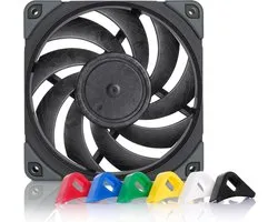 Noctua NF-A12x25 PWM chromax.black.swap - Ventilatorhuis - PWM