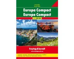 F&B Atlassen - F&B Wegenatlas Europa Compact