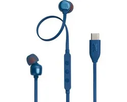 JBL Tune 310C Bedrade In-Ear USB-C Oordopjes met Microfoon Blauw