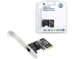 LogiLink PC0029A Netwerkkaart 1 GBit/s PCI-Express, LAN (10/100/1000 MBit/s)