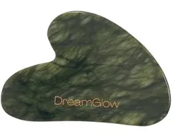 DreamGlow Gua Sha Steen – Jade – Guasha Schraper voor Gezichtsmassage