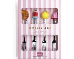 Blond Amsterdam, Even Bijkletsen: Vorkjes, set van 4