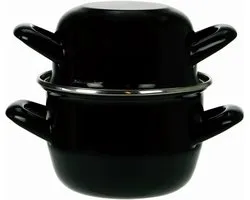 Casserole à moule Cosy&Trendy - Ø 24 cm - 2,6 kg - Noir - Convient pour induction