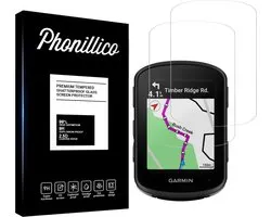 Screenprotector voor Gps Garmin Edge 540 / 840 - 2 stuks Beschermglas van glas Transparante glazen schermbeschermfolie