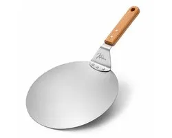Kitchenz® Pizzaschep – RVS Pizza schep voor BBQ & Kamado – 31 cm – Pizzaspatel Inclusief E-Book - Pizza Peel