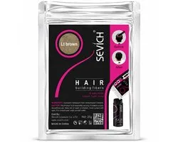 SEVICH Haarvezels | Haarpoeder Tegen Haaruitval | Haarverdikker | Verbergt haaruitval | Keratine Hair Fibers | Kale Plekken Camoufleren | Dun Haar Verdikken | Haar Concealer | Light Brown | Hair Building Fibers | Haar Volume Poeder | Licht Bruin