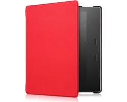 Shop4 - Geschikt voor Cover voor Kindle Oasis 2 - Lychee Rood