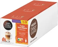 Nescafé Dolce Gusto capsules Latte Macchiato Caramel - 90 koffiecups voor 45 koppen koffie