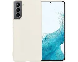 Coque Samsung Galaxy S22 Plus Siliconen Cover - Coque Samsung S22 Plus Cover Siliconen - Wit