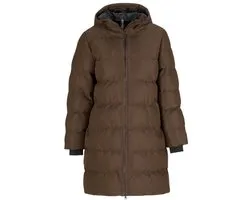 BJØRNSON Thordis Parka Winterjas Dames - Winddicht - Maat 36 - Bruin