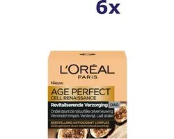 L'Oréal Paris Age Perfect Cell Renaissance Dagcrème - 6x50ml - Voordeelverpakking