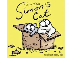 Simon's Cat 2024 7 X 7 Mini Wall Calendar