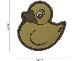 101 Inc Embleem 3D Pvc Rubber Duck Beige  10049