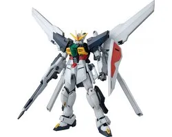 GUNDAM Double X MG 1/100 Model kit | Mecha titan mobile suit | Gunpla samurai robot bouwpakketten voor volwassenen | Speelgoed modelbouw zonder verf lijm of gereedschap | Japanse kunstof puzzel | Manga anime action figure box set incl stand