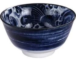 Tokyo Design Studio - Carp Tayo Kom Blauw 15x7cm