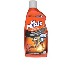 Mr. Muscle Power Gel Ontstopper - 4 x 500 ml - Voordeelverpakking