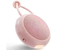 Dutsi - White Noise Machine Baby - Met Nachtlampje en Timer - Baby Pink
