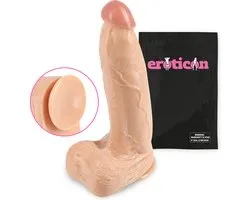 Eroticon Witte Mega -Dildo - Grand Fantasy - Gode épais - Gode Extreme XXL Groot - Monster Groot