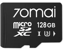 Thijox - Carte SD 70mai Dash Cam A810 128GB - Mémoire flash haute vitesse pour enregistrements vidéo durables, idéale pour voiture, voyage, sécurité et enregistrement de trajet