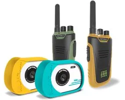 Kidywolf Pack Discovery - Camera's, Walkietalkie - Oranje/Cyaan/Groen