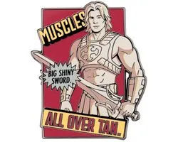 Masters of the Universe 2026 Pin Badge He-Man Limited Edition