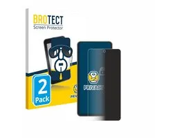 BROTECT - privacy screenprotector voor realme GT 7T - Folie Beschermfolie Blauwlichtfilter 2 Stuks